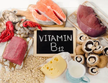 Which foods are rich in Vitamin B12?